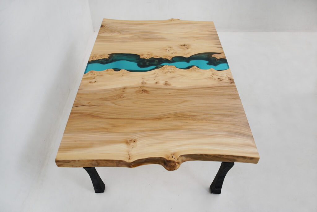 http://Elm%20Coffee%20Table%20With%20Translucent%20Blue%20Epoxy%200050%205
