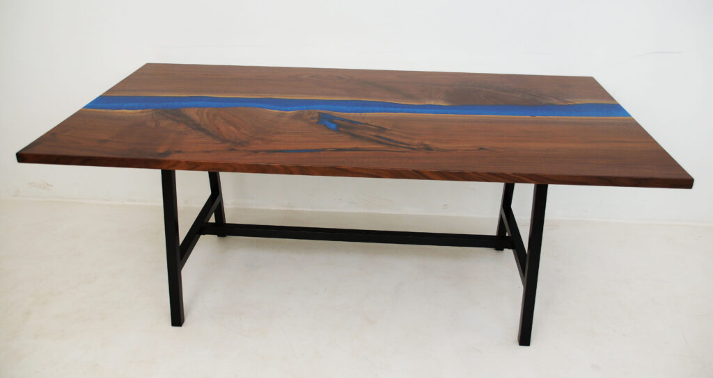http://LED%20Lit%20Walnut%20River%20Table%20With%20Leaf%20Extensions%208